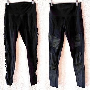Set of 2 alo yoga black leggings